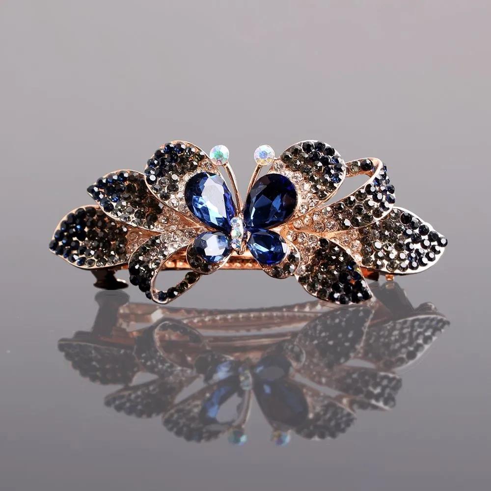 Hairpin Hair Clip Hair Clip Accessory Deep Blue