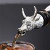 Wine Pourer Deer Elk Lion Wine Stopper Stainless Steel Bartender Tool Deer Head Wine Mouth Wedding Party Bottle Stoppers