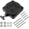 ABBP-2207003 Low-Profile Swivel Base For Ca-Nnon 3991913 Downrigger Mount For Cannon Downrigger