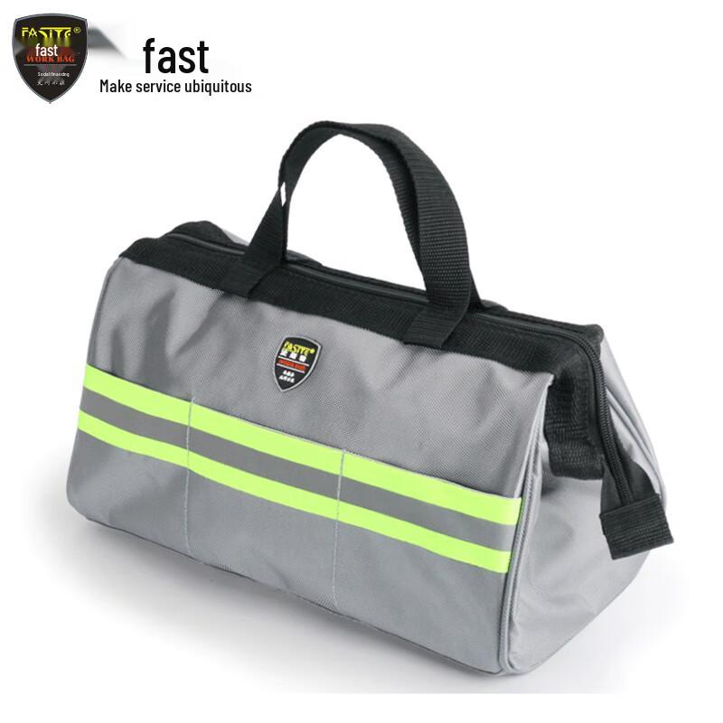 FASITE Multifunctional Canvas Electrician Tool Bag 9 inch