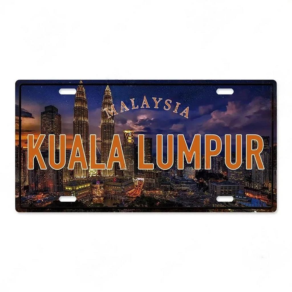 Barcelona Asntoniri Milano Chicago Metal Tin Signs Vintage Plaque Auto Plate Embossed Tag Garage Bar Pub Clubs Home Wall Decor