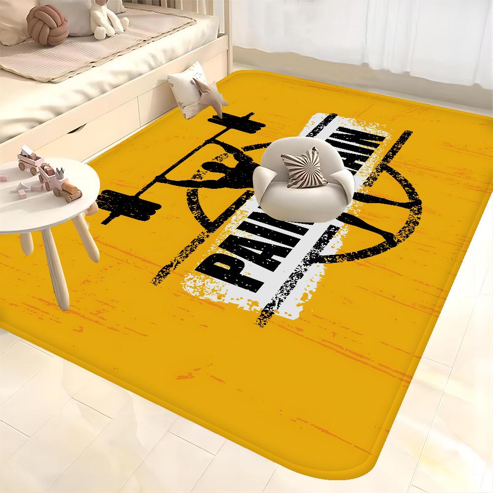No Pain No Gain GYM Room Mats Washable Non-Slip Living Room Sofa Chairs Area Mat Kitchen Alfombra