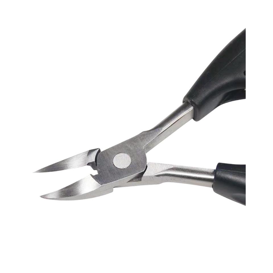 Eagle Beak Onychomycosis Nail Clippers Set - Sharp, Angled Scissors & Pliers for Pedicure