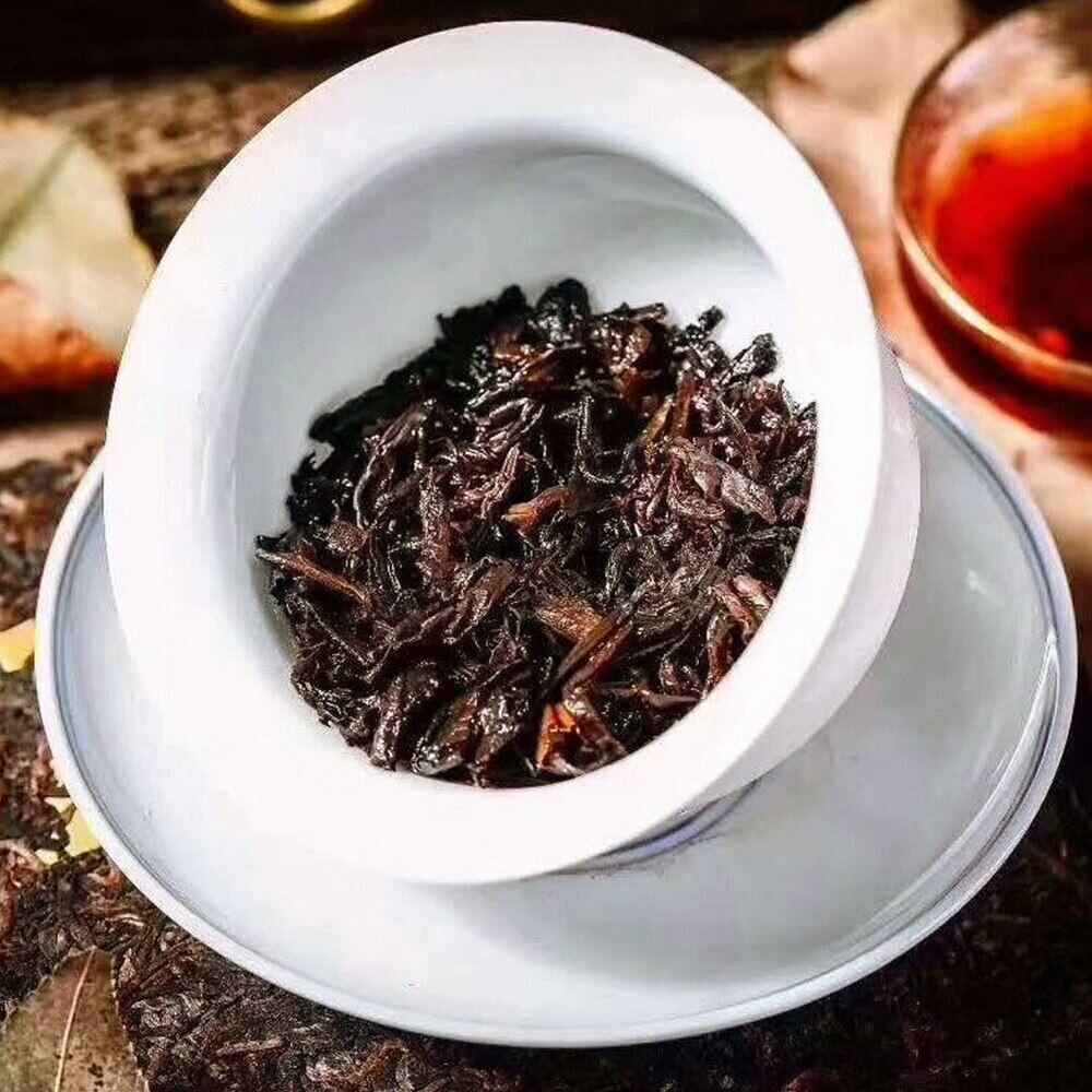 2020 Чжун Ча Спелый Пуэр 7581 Шу Пуэ Чай Brick Yunnan Box Tea 250г — фото 6