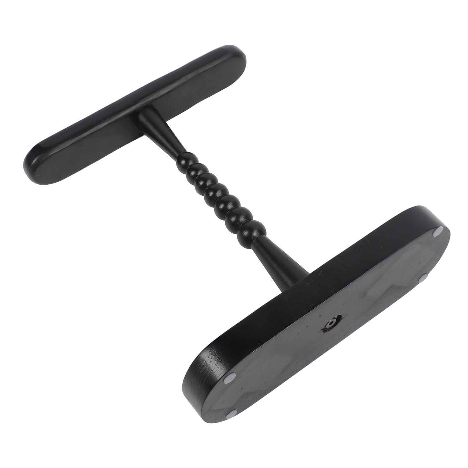 

Universal Headphone Stand for Desk Wood Headset Holder Earphone Stand with Storage Base for ATH Black чёрный