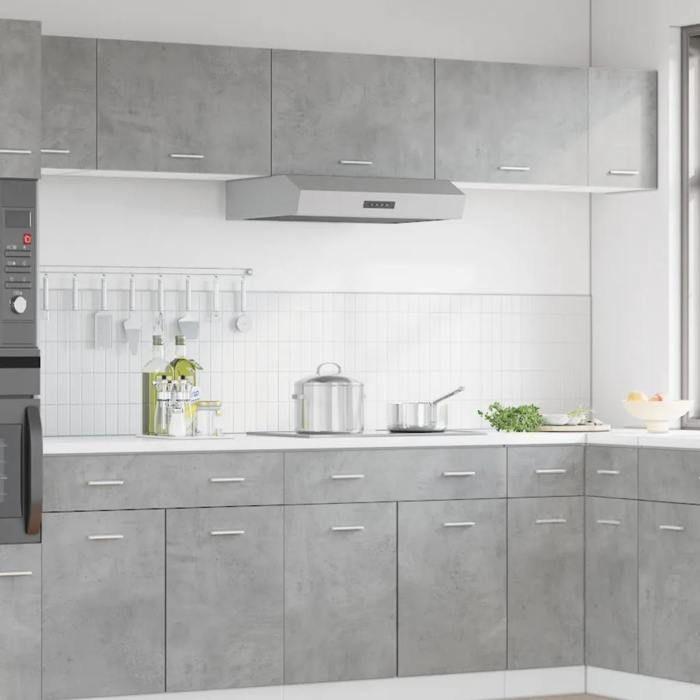 VidaXL Armoire suspendue "Lyon" Gris béton 60 x 31 x 40 cm Bois d'ingénierie 856115