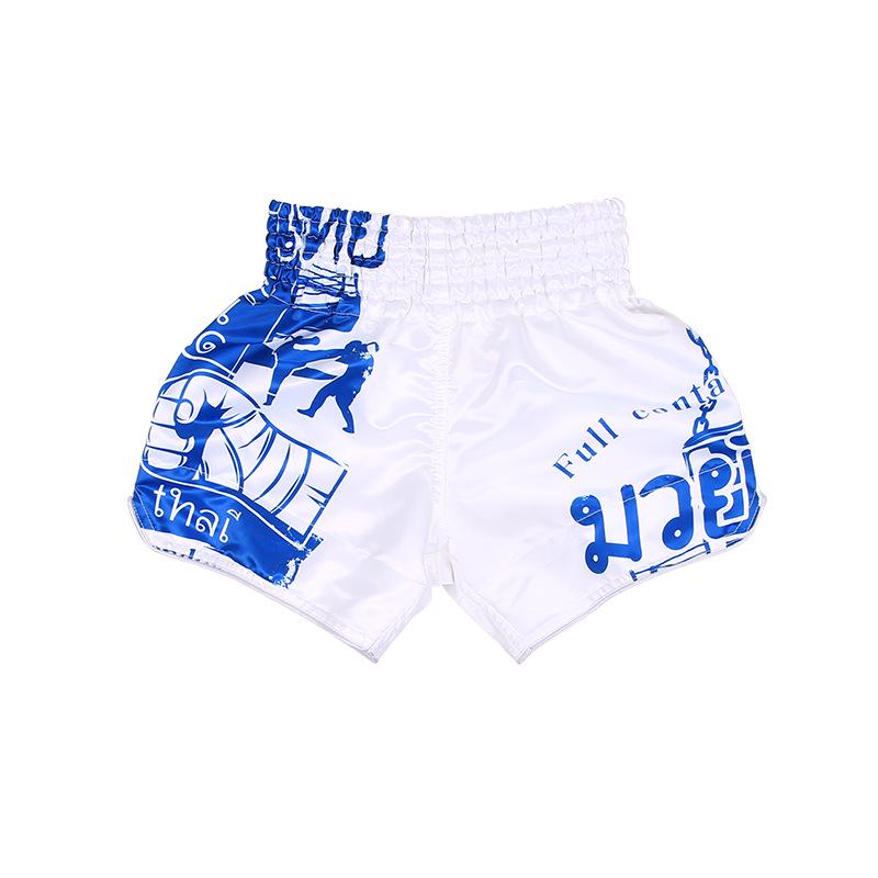 Dětská tréninková souprava Wushu & Muay Thai - Prodyšné, zářivé boxerské šortky