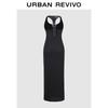 UR 2025 Autumn Slim U-Neck Sleeveless Dress UWJ750062