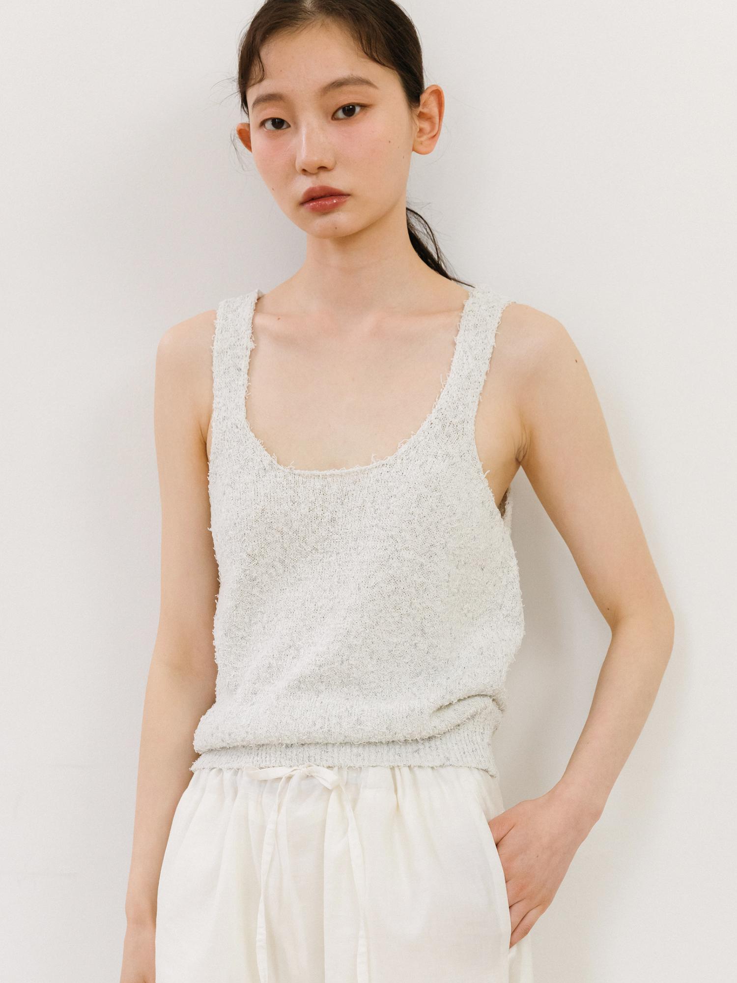 Tinnit Silver Gloucester Sleeveless_Ivory Mint