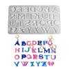 Sturdy Silicone Letter Mould Portable Accessory for Creating Customes Decorations for Home and Special Occasions