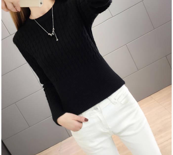 

Универсальная рубашка Twist с длинными рукавами, женская рубашка с завышенным вырезом и высокой талией, приталенный вязаный свитер с коротким разрезом, маленький облегающий свитер L