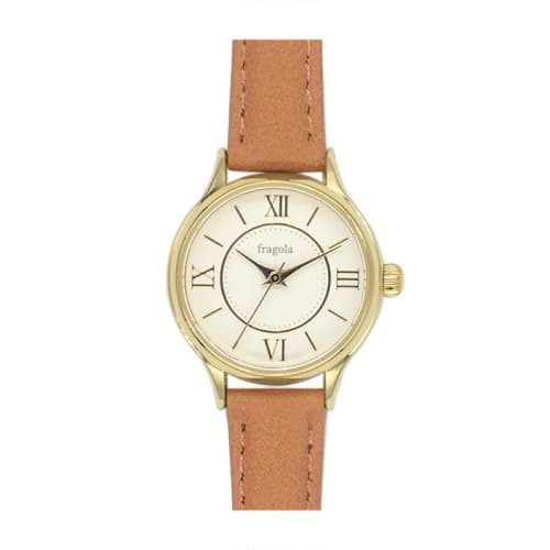 

Fragola Sweatproof Basic Ring Watch H03622A-1 OR Women s Orange