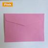 20 Pcs/Lot Candy Color Paper Monochrome Envelope Membership Card Storage Greeting Cards Envelope for Letter Paper 11.5x8cm