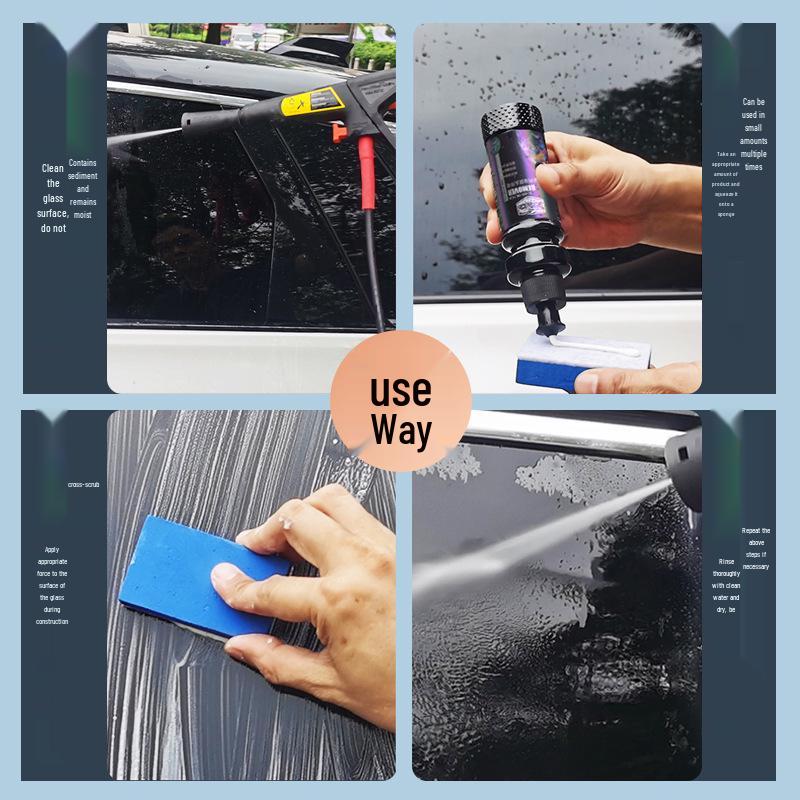 Oil Film Remover: Powerful Windshield Degreaser & Car Wash Paste