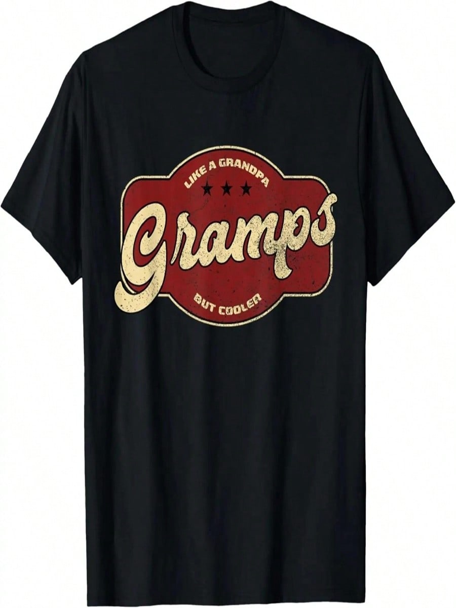 Vintage Gramps Like A Grandpa But Cooler T-Shirt S разноцветный