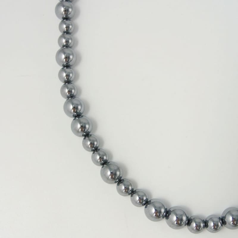 objet213 Bubble Metallic Grey Necklace