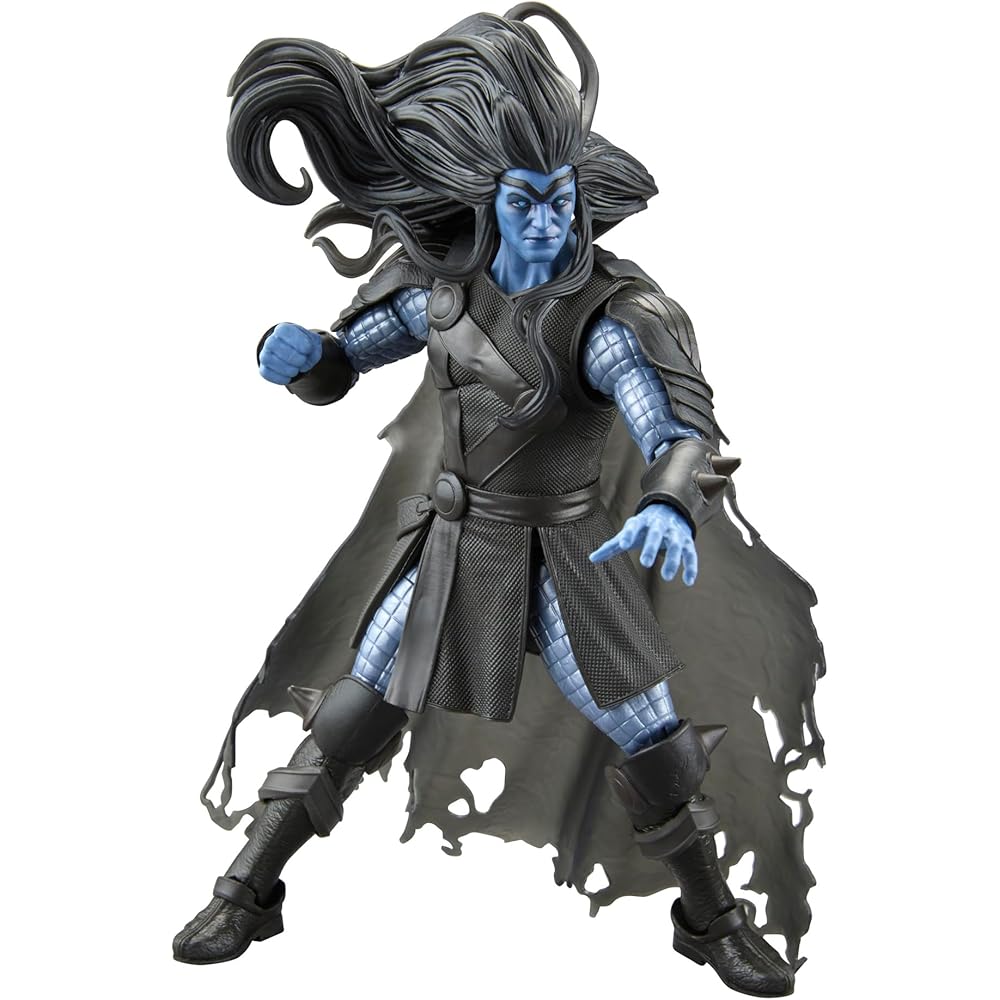 Hasbro Marvel Legends Series Black Winter Action Figure 6 Inch Collectible with Build-A-Figure Parts F9073
