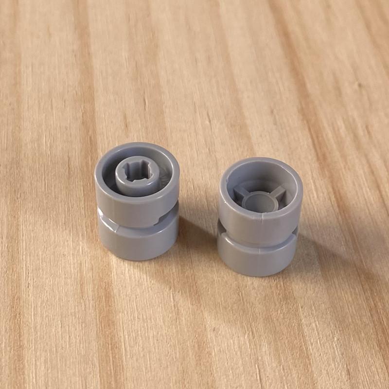 Compatible With Small Particle Building Block Technology Accessories 6014 Wheel Hub 11X12Mm Car Tire Parts Weighing Catty
