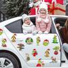 Christmas Magnetic Sticker Decoration Magnetic Reflective Decoration Car Sticker Mailbox Refrigerator Sticker