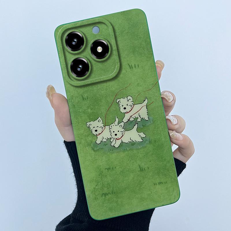 Case For Realme C61 C63 Cute Panda Sweet Girls Cats Silicone Soft Back Cover For Realme Narzo N63 2024 Bumper Protective Casing