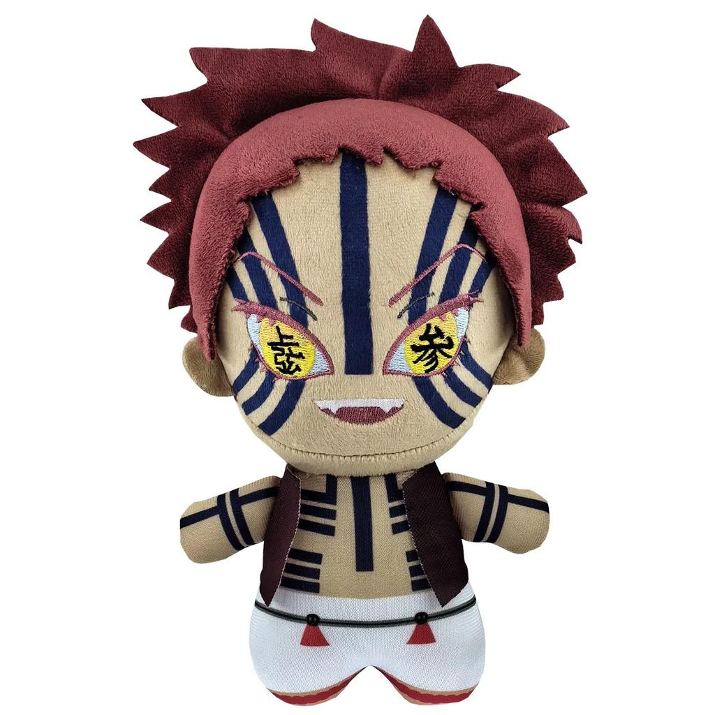 Hračka pre plyšovú bábiku Akaza Cosplay Anime Demon Slayer: Kimetsu no Yaiba Tsugikuni Yoriichi Kokushibo roztomilý mäkký plnený vankúš 20 cm