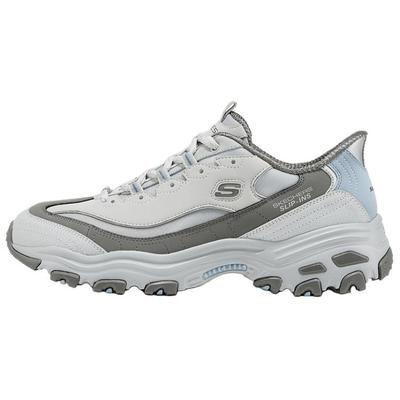 DLites Comfortable Versatile Breathable Support Low-Top Dad Shoes Unisex Sneakers Gray 232408-GRY