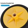 6-inch M14 Car Detailing Sponge Polishing Disc Set: Coarse, Medium, Fine Grinding & Waxing Discs