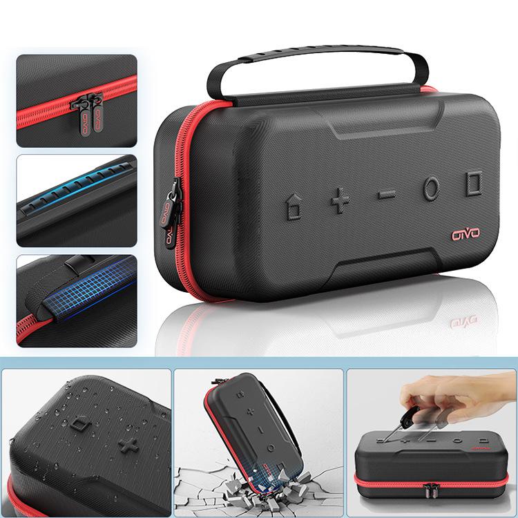OIVO Large Storage Bag for Switch Portable Carrying Protective Case Anti-Scratch Waterproof Travel Bag for N-Switch OLED