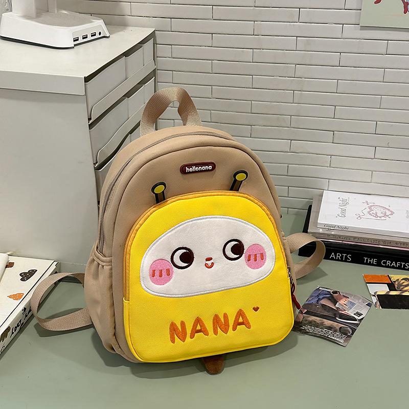 School Bag Year Kindergarten Cartoon Print Baby Back Boys and Girls Baby Cute Light Back
