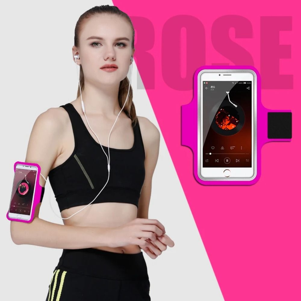 

Terylene Touch Screen Armbands Non-slip for 6.5 Inches Arm Bag Sport Running Armbands Unisex