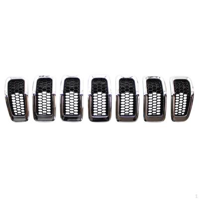 7 Grill Inserts 68303626AC for 2014-2018