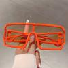 Y2K Decoration Wrapped Shades for Women's Stylish Punk Design Oversize Sunglasses Outdoor Sports Driving Sunglasses