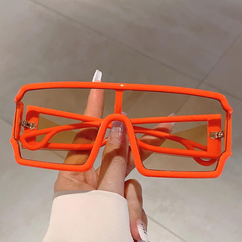 Y2K Decoration Wrapped Shades for Women's Stylish Punk Design Oversize Sunglasses Outdoor Sports Driving Sunglasses