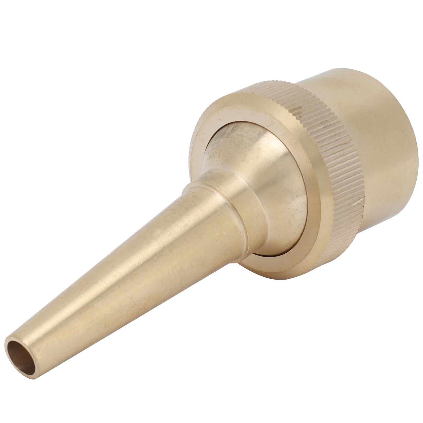 

Female Thread Brass Fountain Nozzle Adjustable Direction Jet Water Spray Head for LandscapingG1 2 20mm