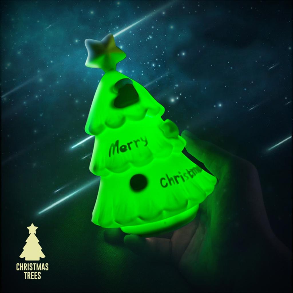 Christmas Decoration  Tree Night Light Plug In, 120V LED Xmas  , Christmas Night Light Decor For Bedroom Bathroom Kitchen Hallway Stairs