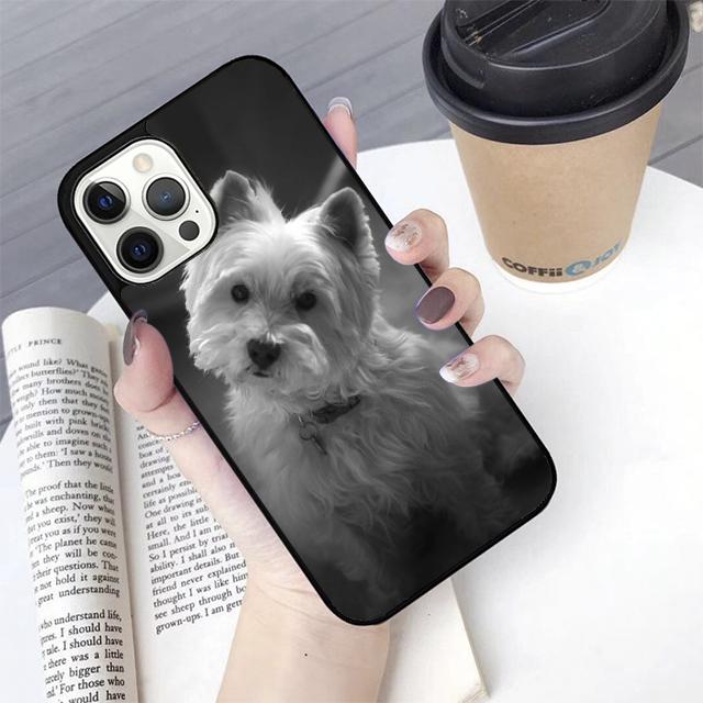 Autumu West Highland Terrier Westie Phone Case Cover for iPhone 17 Air 16 16e 15 12 11 13 14 Pro Max Apple Plus