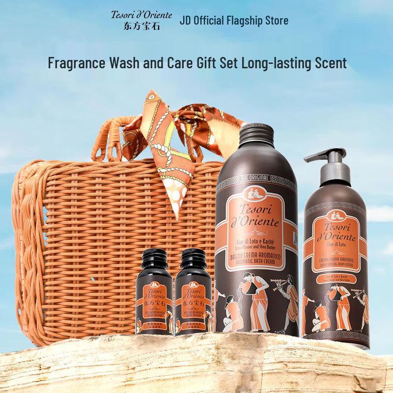 

Tesori D oriente Water Lily Fragrance Body Care Gift Set