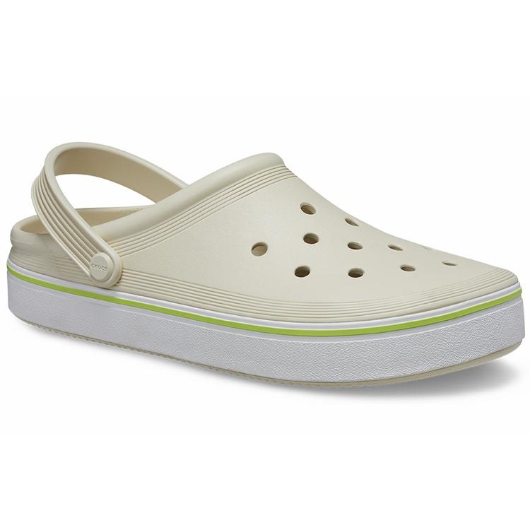 New Crocs Sports Sandals Unisex Bone White 208371-2Y2