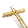 Cutipol KUBE Chopsticks and Chopstick Rest Set, Ivory Gold KU39IVGB