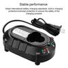 Battery Charger Time-Saving Fast Charging Multifunction Intelligent 10.8V Power Tool Battery Charger for Makita BL1013 BL7010