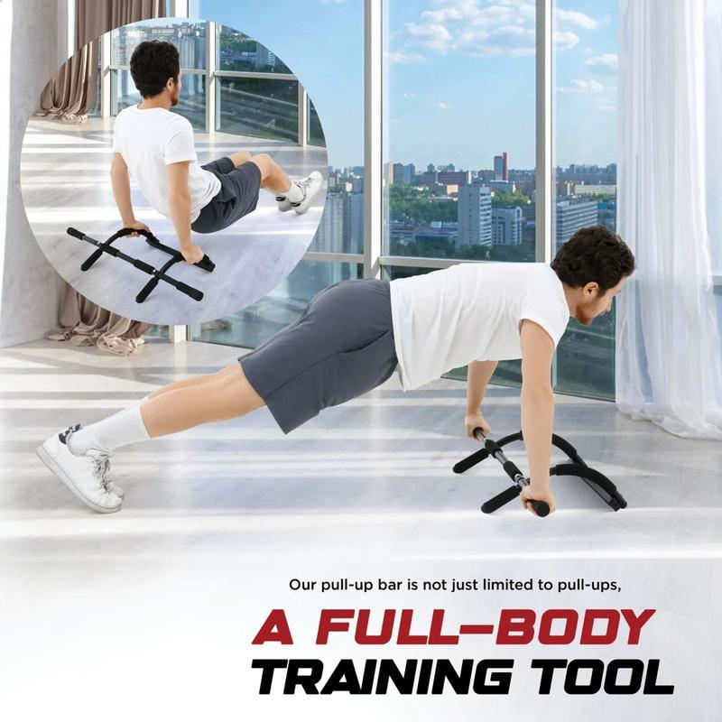 Klimmzugstange Türrahmen Einhängbar Körperfitness Trainingsstange Indoor Hängestange Fitnesstrainer Heimgerät für Heim-Fitnessstudio