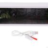 1/64 Parking Lot Showcase Container with LED Lights 11.81 x 5.51 3.94Inches Backdrop Protective