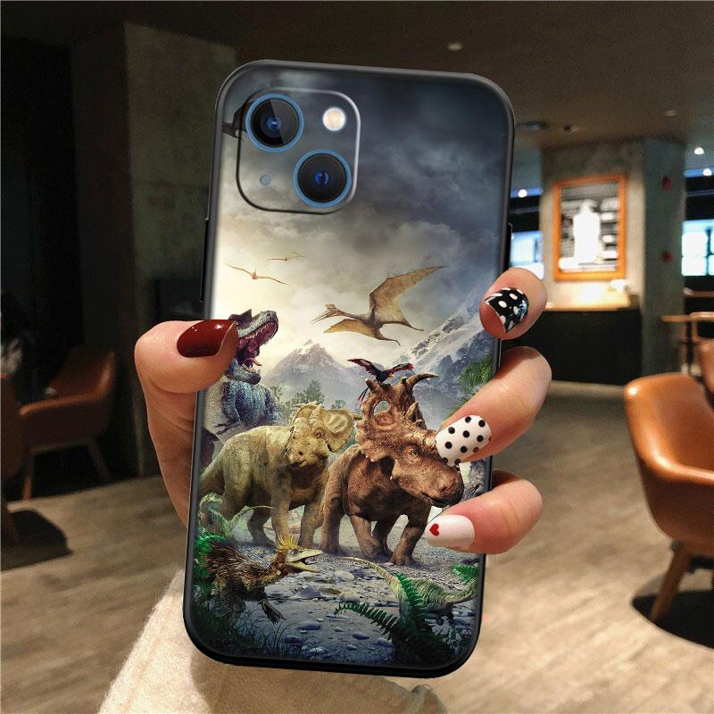 Dinosaur Shell Phone Case for Samsung Galaxy A11 A12 A13 A15 A52S A53 A55 A56 A70 A71 A72 A73 F06 F16 F56 S10 Plus S10e