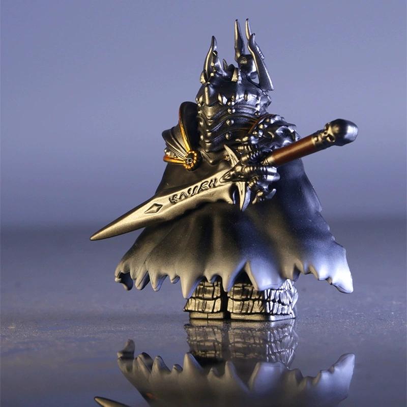

Lich King Medieval Round Table Knights Building Block Figure Model Doll Gifts onesize