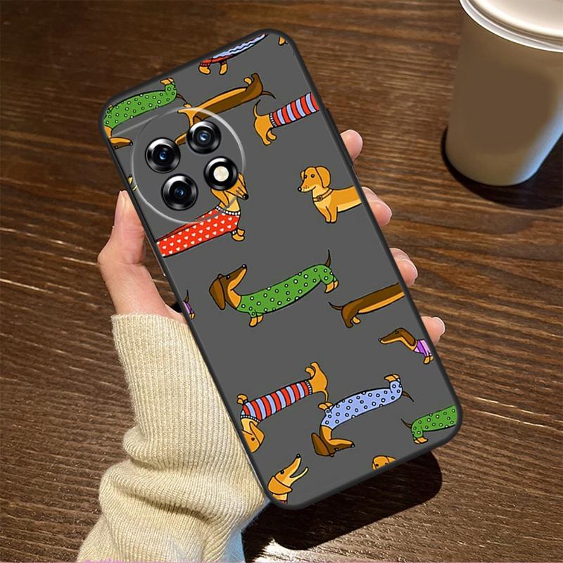 Dachshund Dog For OnePlus 15 13 12 11 15R 13R 12R 8T 10T 13T Case For OnePlus Nord 5 CE 2 3 4 Lite N20 N30