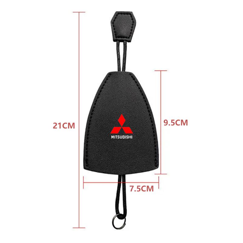 Car Key Chain Storage Bag Split Car Key Case Key Case For Mitsubishi Lancer 9 Ex Evo ASX L200 Colt Pajero Sport