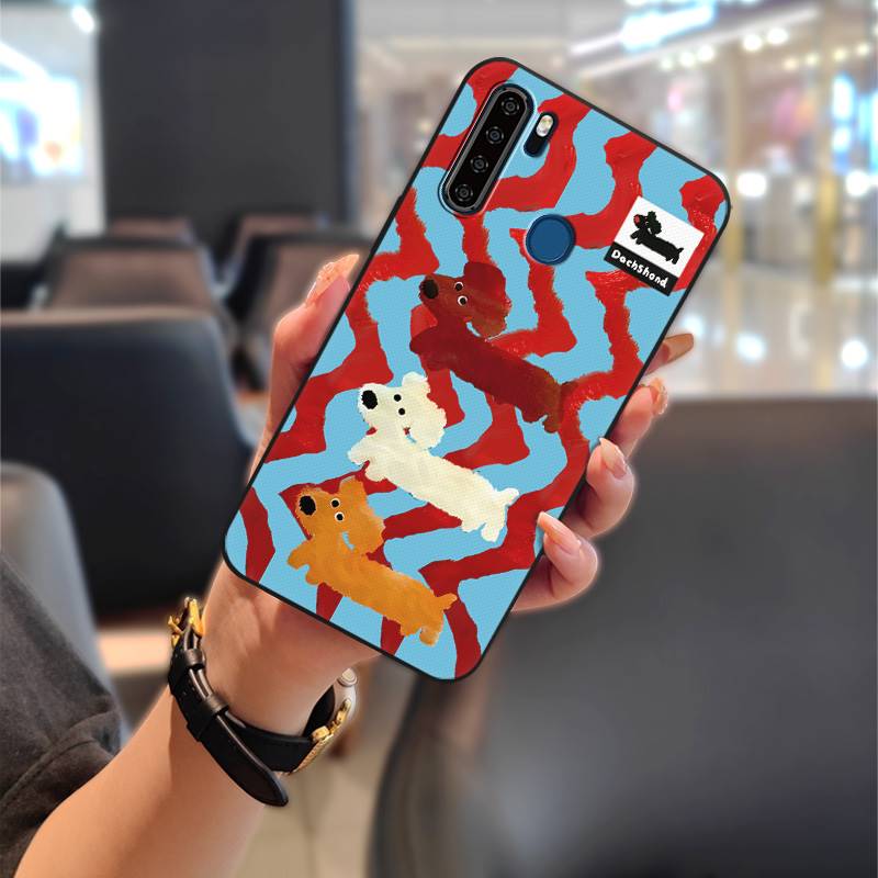 Cute Waterproof Phone Case For Blackview A80 Pro Back Cover Silicone TPU Cartoon Dirt-resistant Soft case Graffiti