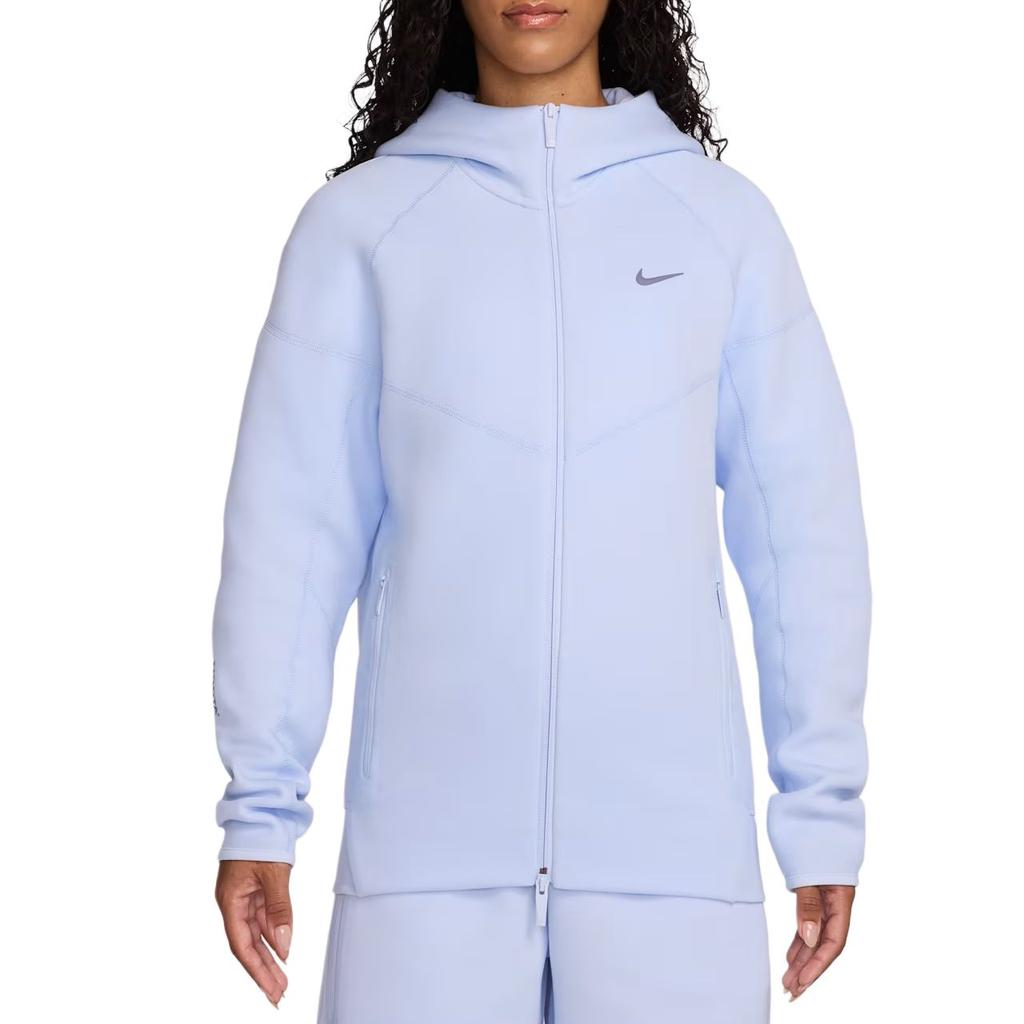 Nike Felpa con cappuccio e zip intera X NOCTA Tech Fleece (Dimensionamento dell'Asia) Top Unisex Viola Pallido/Alba FD8454-568