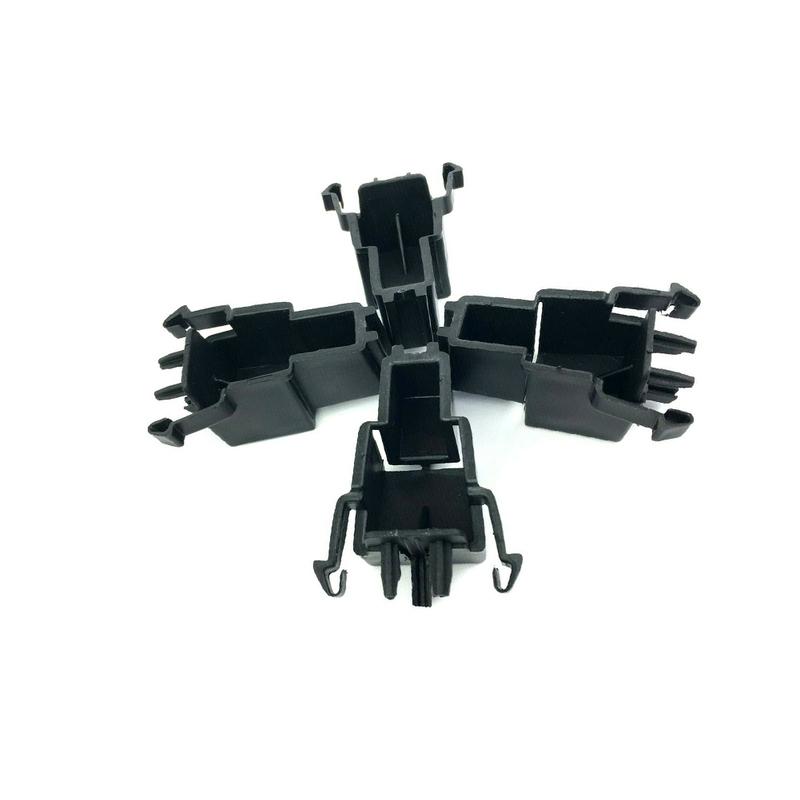 4x Clips de Întărire Negru din Plastic ABS pentru Frunk 1131205-00-C Suport și Suport Capotă Piese de Schimb Auto Pentru Tesla Model 3