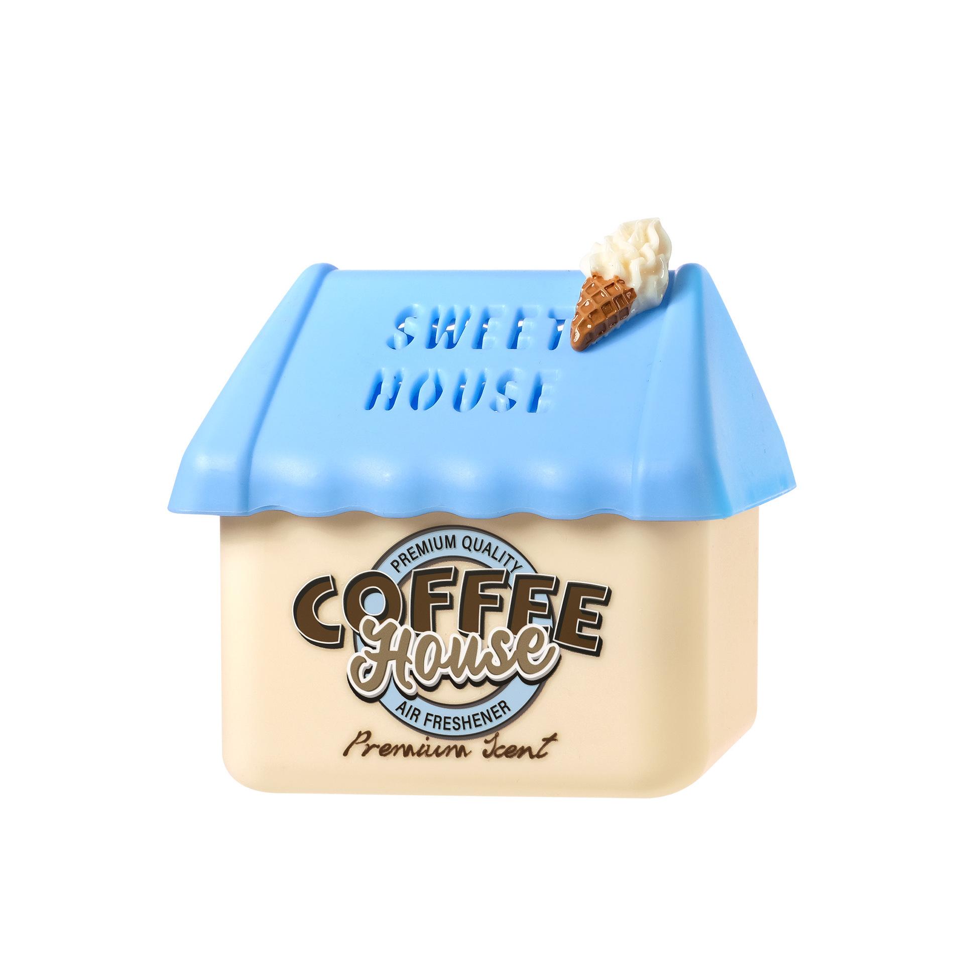 Мороженое без огня ароматерапия автомобильный твердый бальзам жёлтый